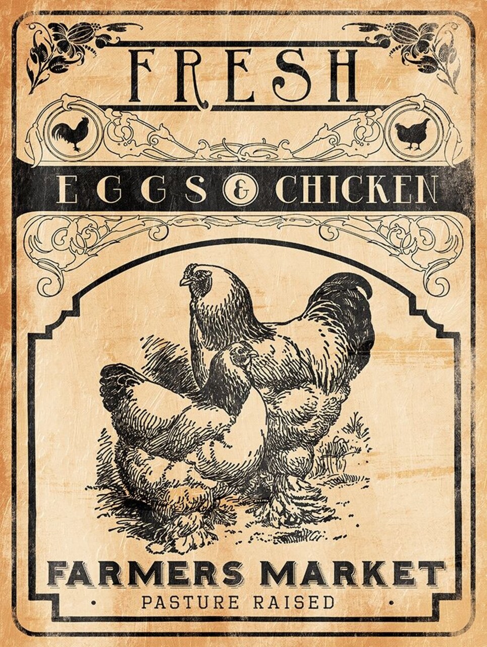 Eggs Chicken Poster Print by Jace Grey - Item # VARPDXJGRC634B